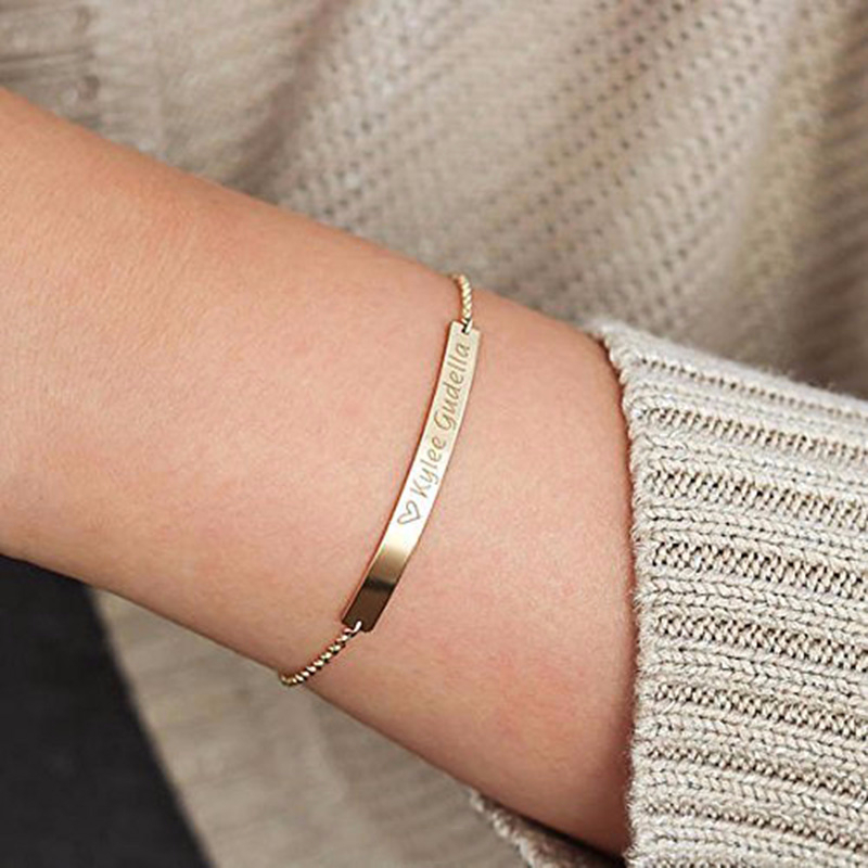 أنيقة شخصية معرف بار أساور للن - مراجعة Coordinates Bracelet وسعره